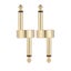 pedal connector 1/4 pedal connector 6.35 instrument accessories 2 Pack 1/4 Inch Carousel 1