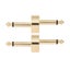 pedal connector 1/4 pedal connector 6.35 instrument accessories 2 Pack 1/4 Inch Carousel 5