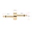 pedal connector 1/4 pedal connector 6.35 instrument accessories 2 Pack 1/4 Inch Carousel 7