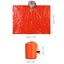Survival PONCHO: Reusable Emergency Thermal PONCHO (Waterproof) + Bag Carousel 7