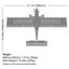 Micro DRACO 800mm BNF Basic with AS3X and SAFE Select by Eflite Carousel 14