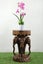 Handcrafted Wooden Elephant Table Carousel 2