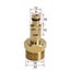 Kit of 2 x Adapter M22 * Quick Coupler for Karcher K Series Carousel 3
