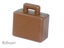®™DUPLO - Brown Suitcase, Duplo Rabbit Logo on Front & Back ~Retired 2002~ Carousel 1