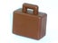 ®™DUPLO - Brown Suitcase, Duplo Rabbit Logo on Front & Back ~Retired 2002~ Carousel 2