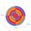 Round Rainbow Pop It Board Game Carousel 4