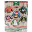 Bucilla Felt Ornaments Applique Kit Set Of 6 - Ugly Sweater Carousel 2