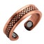 2x Copper Magnetic Rings Joint Pain Relief Natural Anti-inflammatory One Size... Carousel 2