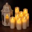 Flameless Candles with remote - Battery Operated Carousel 8