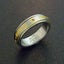 *Titanium & Diamond Rotating Band Ring* Carousel 1