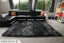 Silk Black/White rug 2.3x1.6m Carousel 3
