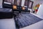 Silk Black/White rug 2x1.4m Carousel 5