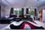 Modern Red Rug 2.0x1.4m Carousel 1