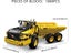 Engineering Dump Truck Building Block Kits, MOC Building Blocks Set to Build Carousel 7
