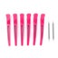 duckbill hair clips professional salon hair clips hair clips with silicone band Carousel 2