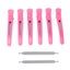 duckbill hair clips professional salon hair clips hair clips with silicone band Carousel 8