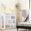 Glass Display Cabinet Wall Mounted Metal Bathroom Kitchen Pantry Cupboard Shelf Carousel 10