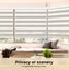 Marlow Blackout Zebra Roller Blind Curtains Double Window Sunshade 90x210 Beige Carousel 2