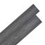 Self-adhesive Pvc Flooring Planks 2.51 M2 2 Mm Black and White Taxnii Carousel 8