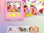 Instant Print Camera For Kids Portable Digital Camera With 32G TF Card Pink Carousel 6