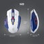 INPHIC F9 2.4G Wireless Silent Gaming Office Mouse Carousel 2