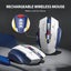 INPHIC F9 2.4G Wireless Silent Gaming Office Mouse Carousel 7