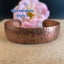 Handmade Wide Copper Bracelet Carousel 1