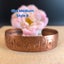 Handmade Wide Copper Bracelet Carousel 9