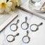 5pcs Zipper Pull Slider Alloy Zips Puller Replacement Bag Clothing Repair DIY Carousel 4