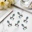 5pcs Zipper Pull Slider Alloy Zips Puller Replacement Bag Clothing Repair DIY Carousel 5