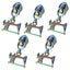 5pcs Zipper Pull Slider Alloy Zips Puller Replacement Bag Clothing Repair DIY Carousel 14