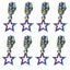 5pcs Zipper Pull Slider Alloy Zips Puller Replacement Bag Clothing Repair DIY Carousel 17
