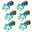 5pcs Zipper Pull Slider Alloy Zips Puller Replacement Bag Clothing Repair DIY Carousel 19