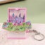 3D Magic Castle Mystery World Foldable Book Keychain Pop Up Finger Handheld Game Carousel 17