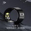 R20 Size 11 Smart Ring Supports Heart Rate / Blood Oxygen / Sleep Monitoring ... Carousel 2