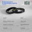 R20 Size 11 Smart Ring Supports Heart Rate / Blood Oxygen / Sleep Monitoring ... Carousel 6