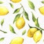 Luncheon Napkin - Citrus Carousel 1