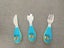 BUMBLE BEE TODDLER KNIFE FORK & SPOON SET Carousel 1