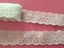 White broderie anglaise lace trim - 2m length x 2cm wide Carousel 1