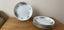 5 x Vintage China Floral Pattern Salad Bowls Peacock Stamped H9 Carousel 1