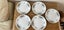 5 x Vintage China Floral Pattern Salad Bowls Peacock Stamped H9 Carousel 5