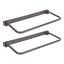 aluminum shoe shelf 2 Sets Foldable Shoe Rack Aluminum Wall Mounted Shoe Carousel 7