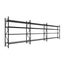 2.5M Tall Triple Bay Commercial Shelving 7420L X 2500H X 600D Carousel 1