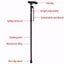 Walking Stick Foldable Full Size Black Best Seller Carousel 1