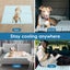 Pawz Pet Cooling Mat Dog Cat Gel Non-Toxic Bed Puppy Self-cool Summer Ice Pad XL Carousel 9