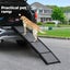 Pawz Dog Ramp For Car SUV Pet Dog Stairs Steps Ladder Travel Foldable Portable Carousel 2