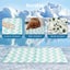 Pawz Pet Cooling Mat Dog Cat Gel Non-Toxic Bed Puppy Self-cool Summer Ice Pad S Carousel 3