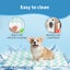Pawz Pet Cooling Mat Dog Cat Gel Non-Toxic Bed Puppy Self-cool Summer Ice Pad S Carousel 8