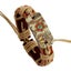 Brown Leather Bracelet Wristband Bangle Men's Women's Bohemian Jewelry Gift Carousel 1