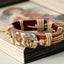 Brown Leather Bracelet Wristband Bangle Men's Women's Bohemian Jewelry Gift Carousel 4